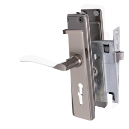 M7B20 - 3 Lever Lockset Lady Star  8" -M7B20_A_L_T